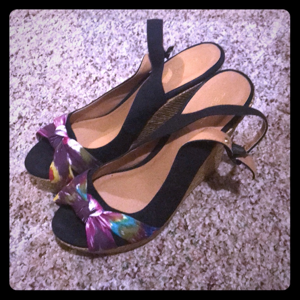 Wedge heels